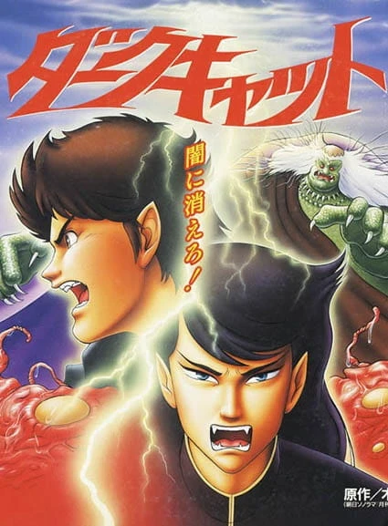 Тёмный кот постер